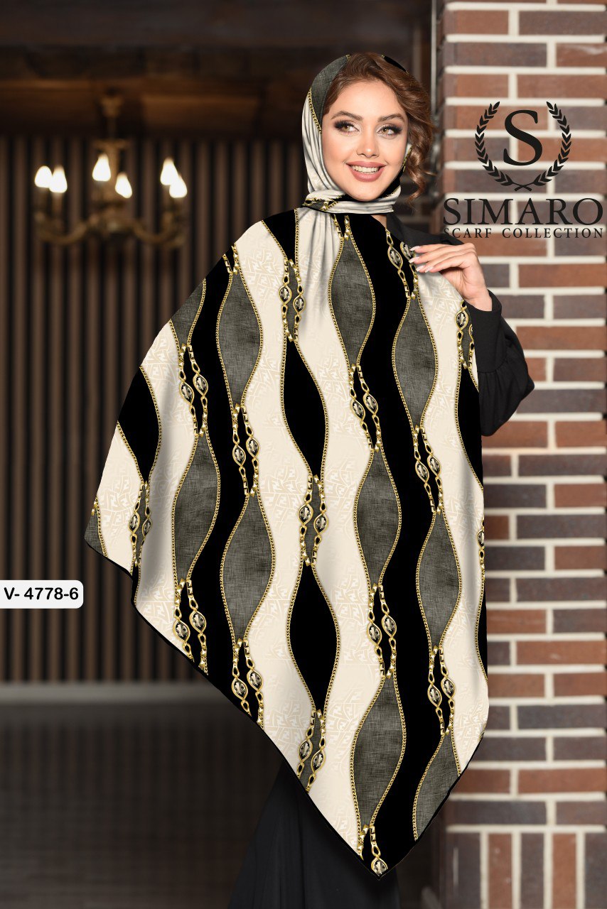 روسری حریر کرپ