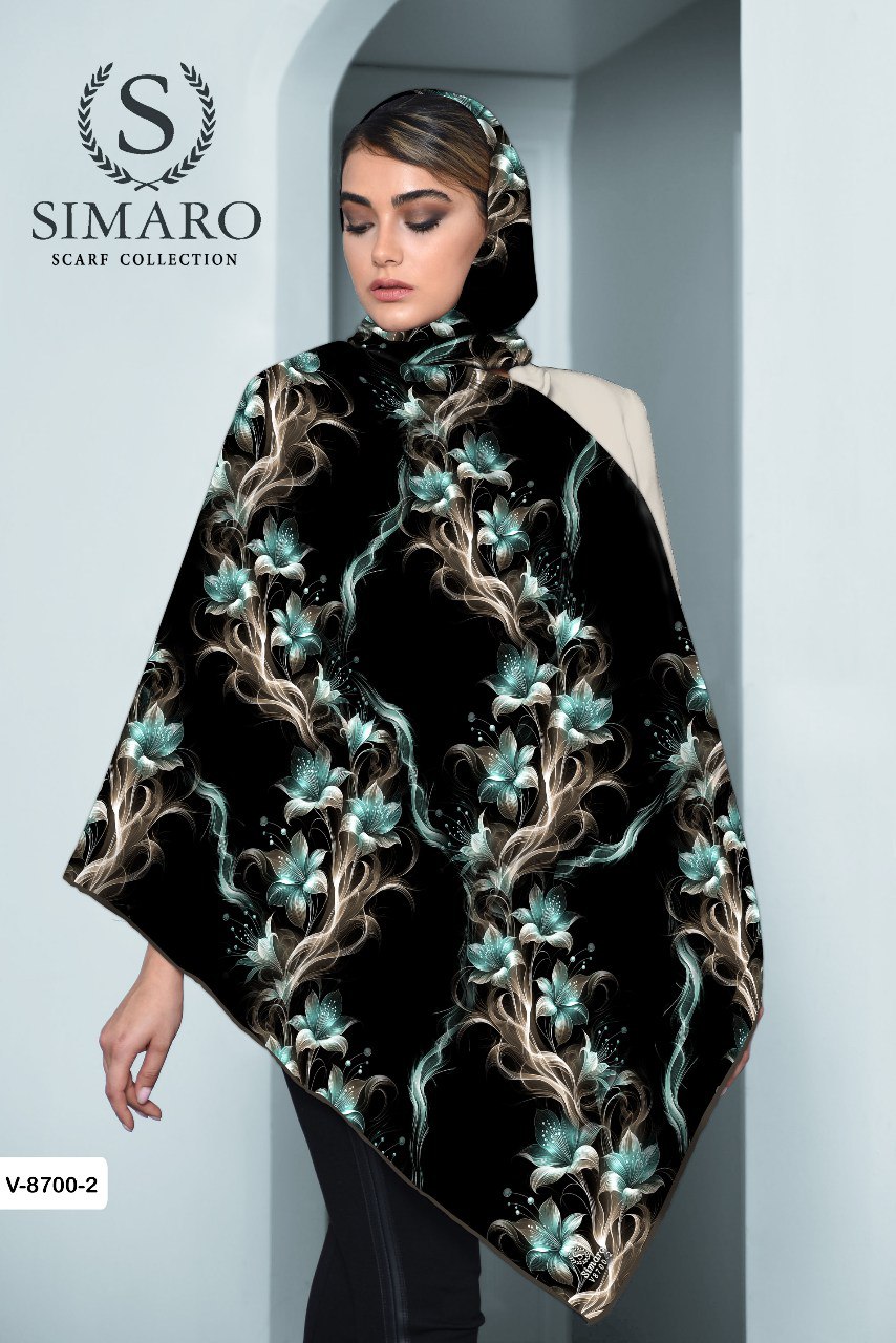 روسری حریر کرپ