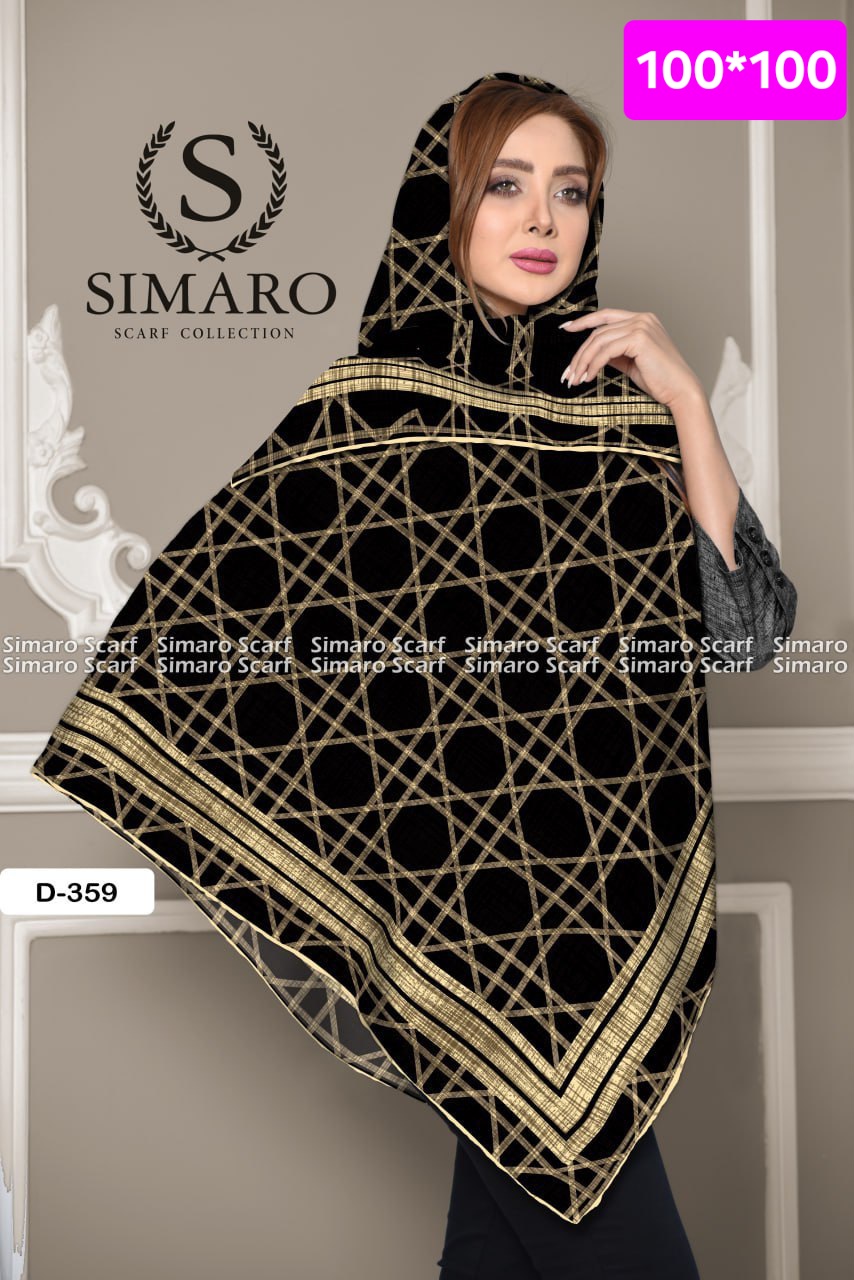 روسری حریر کرپ