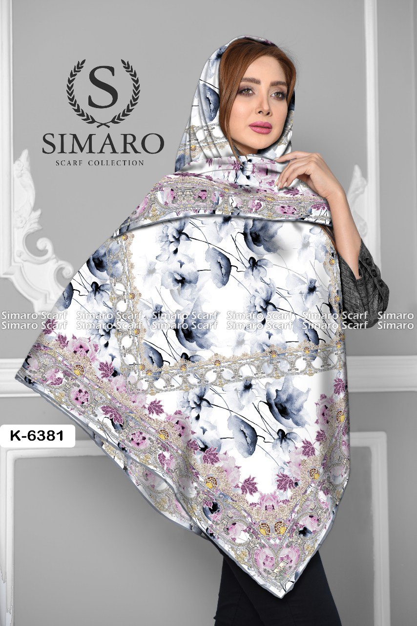 روسری حریر کرپ