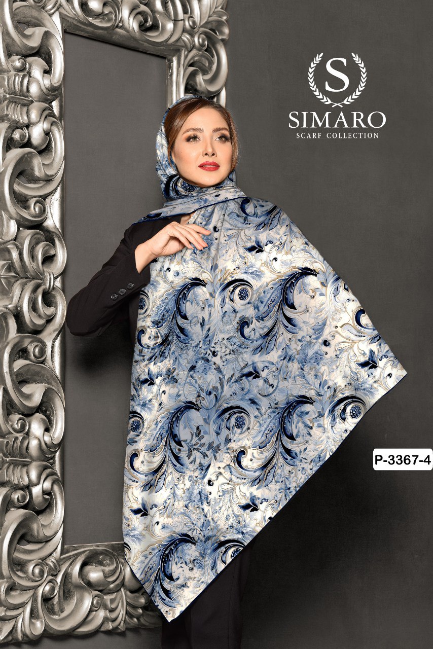 روسری حریر کرپ