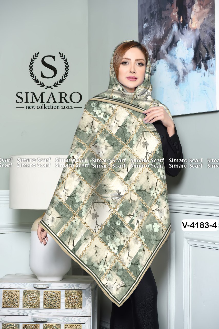 روسری حریر کرپ