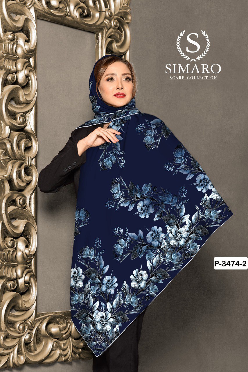 روسری حریر کرپ